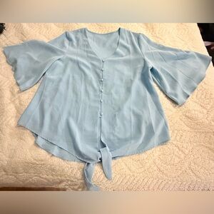 Light Blue Women's Top